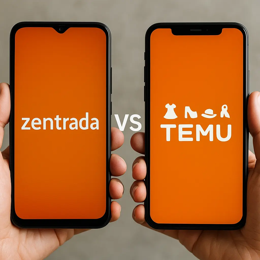 Zentrada VS Temu 